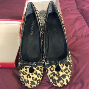 Aerosoles Triple Play leopard heels